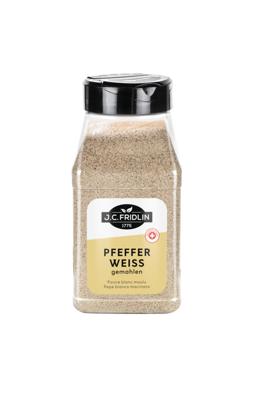 Pfeffer weiss gemahlen 410g