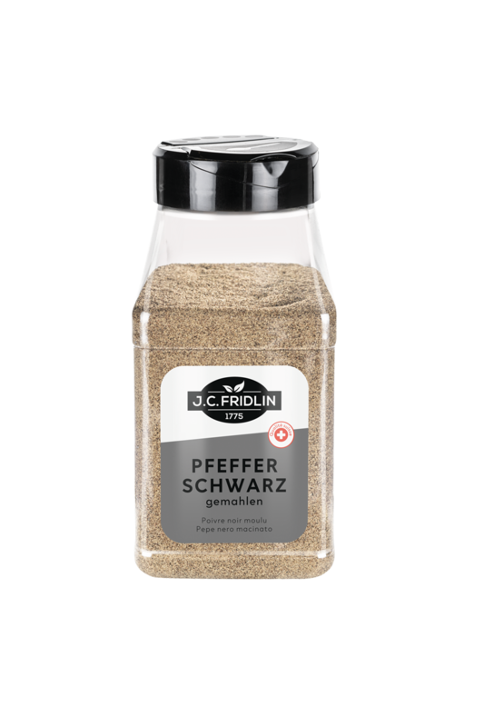 Pfeffer schwarz gemahlen 370g