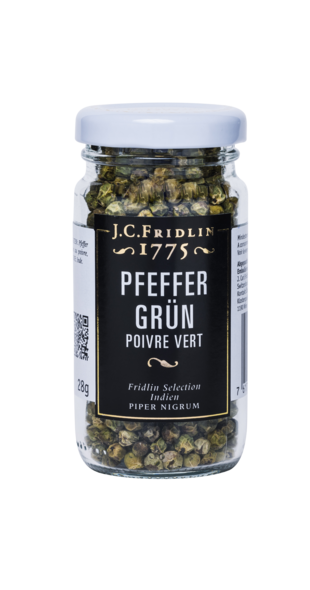 Pfeffer grün ganz