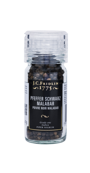 Pfeffer schwarz Malabar – Mühle