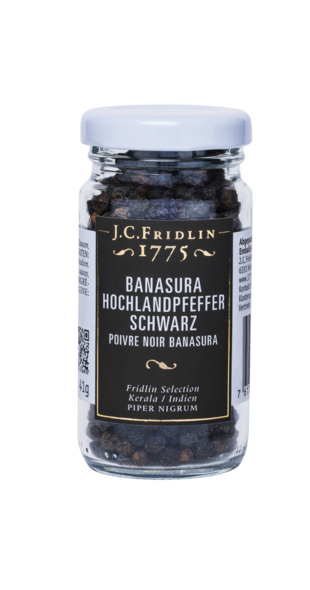 Banasura Hochlandpfeffer schwarz